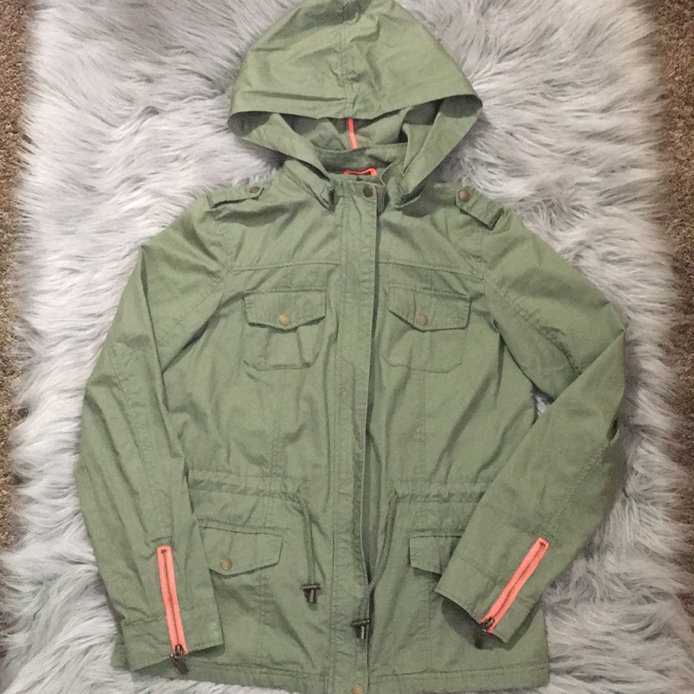 army green jacket